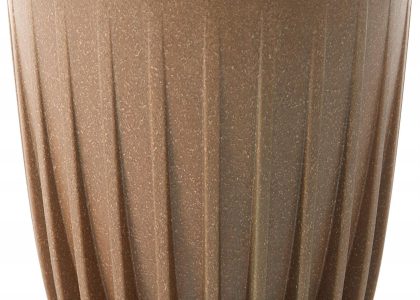 Donica Mira Eco Wood Śr.25 H29,7 Naturalne Drewno