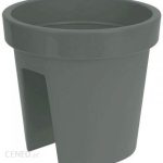 Donica Na Balustrady Plastiken Kolor Zielony Polipropylen 28cm