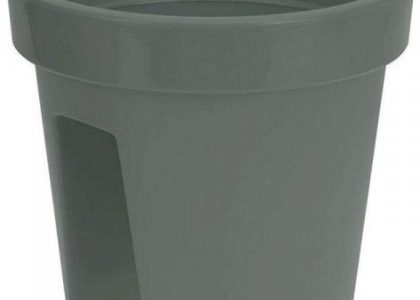 Donica Na Balustrady Plastiken Kolor Zielony Polipropylen 28cm