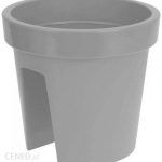 Donica Na Balustrady Plastiken Szary Polipropylen 28cm