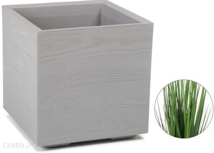 Doniczka Karo Na Kółkach 40X40 Eco Wood Deska