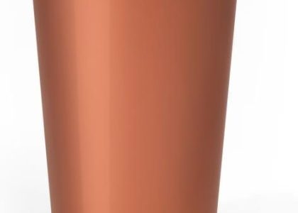 Doniczka Lilia Fi 250Mm Kolor Miedziany+Wkład Lamela