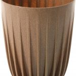 Doniczka Mira Eco Wood 19 H22,6 – Naturalne Drewno