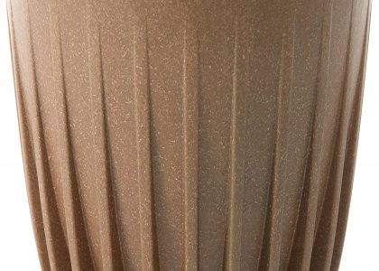 Doniczka Mira Eco Wood 19 H22,6 – Naturalne Drewno