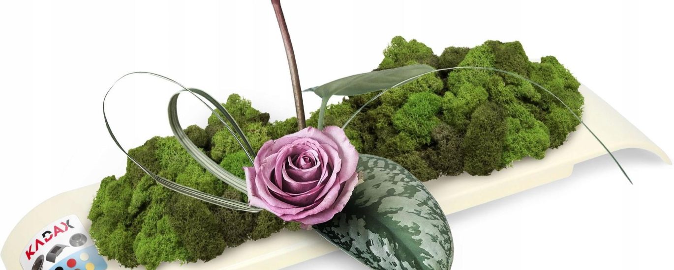 Doniczka Osłonka Ikebana Kompozycja Kremowa