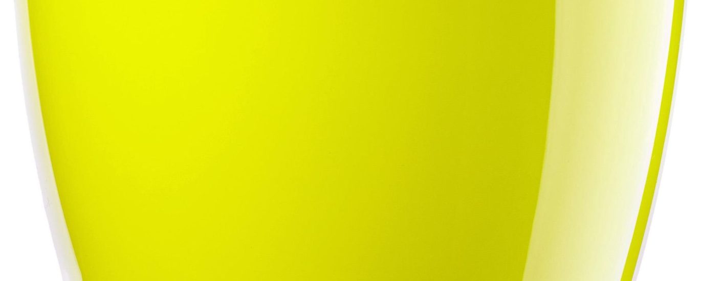 Doniczka Osłonka Na Kwiaty Podstawka Limonka 12cm