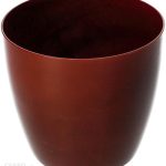 Doniczka Osłonka Na Kwiaty Rośliny Czerwona 14 cm