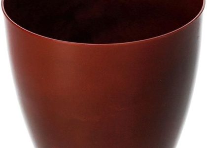 Doniczka Osłonka Na Kwiaty Rośliny Czerwona 14 cm