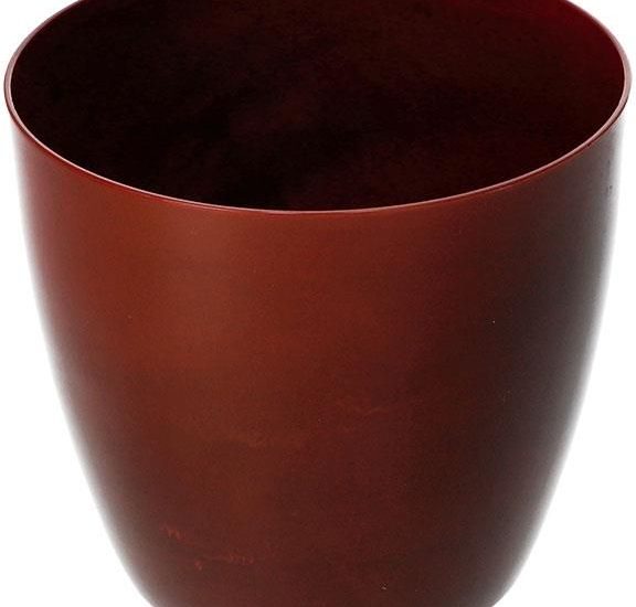 Doniczka Osłonka Na Kwiaty Rośliny Czerwona 14 cm
