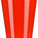 Doniczka Osłonka Na Storczyk Kwiaty Czerwona 13 cm