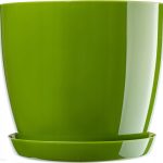 Doniczka Osłonka Z Podstawką Donica 16 cm Kolory