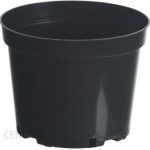 Doniczka Plastikowa 25cm Czarna 7,5 L