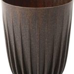 Doniczka Plastikowa Mira Śr.19cm Brazowa Lamela