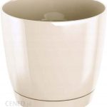 Doniczka Prosperplast Coubi 7,5 L 24cm Kremowa