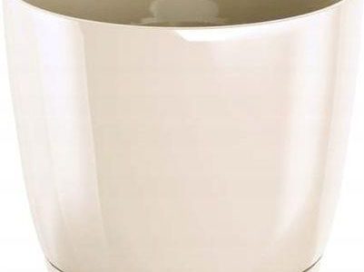 Doniczka Prosperplast Coubi 7,5 L 24cm Kremowa