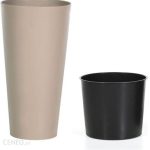 Doniczka Prosperplast Tubus Slime 25cm Mocca