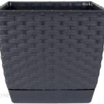 Doniczka Ratolla Square Antracyt 19cm