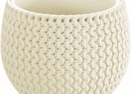 Doniczka Splofy Bowl Krem Śr.15Cm Dksp150-Cy728