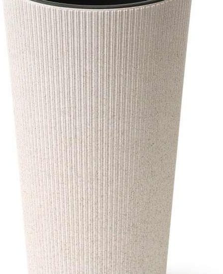 Doniczka Z Wkładem Lilia Beżowy Eco H:36cm 19X19