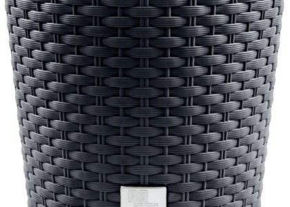 Doniczka Z Wkładem Rato Round Drtus400L Antracyt