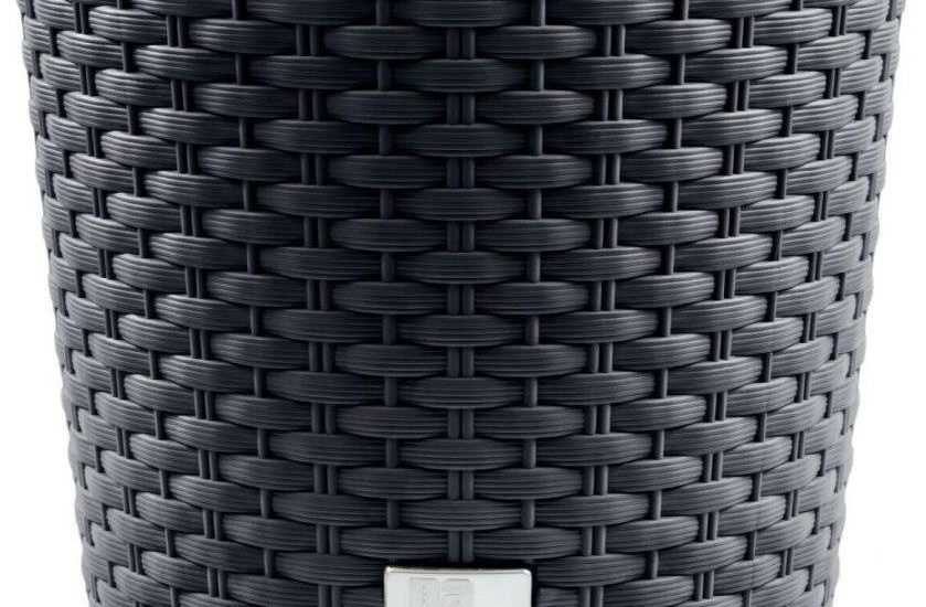 Doniczka Z Wkładem Rato Round Drtus400L Antracyt