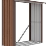 Drewutnia Wiata Ogrodowa Denver 6X3 Walnut