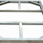 Duramax Metalowa Konstrukcja Pod Domek Pent Roof (7103)