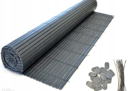 Dwustronna Mata Pcv, Balkonowa 0,9 x 3m antracyt