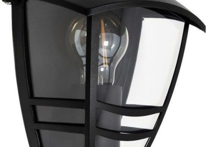 Edo Lampa Ogrodowa Kinkiet Elewacyjny Imma Black W E27 Czarny Ip44 Edo777379 Garden Line