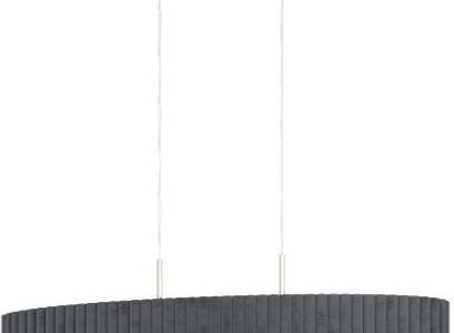 EGLO – LAMPA WISZĄCA TAMARESCO 2XE27- NIKIEL/SZARY – 39773 39773