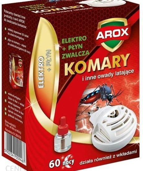 Elektrofumigator Z Płynem 60 Nocy Na Komary Arox
