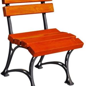 Elior Drewniane Krzesło Ogrodowe Figaro Mahoń