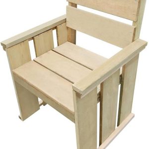 Elior Drewniane Krzesło Ogrodowe Maggie