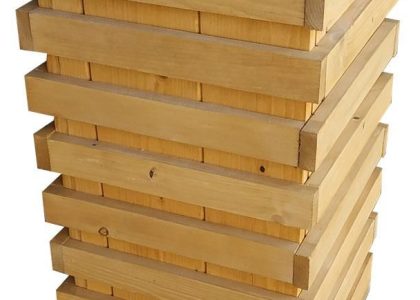 Elior Pionowa Wysoka Donica Ogrodowa Tisana Wzór Kolor 5