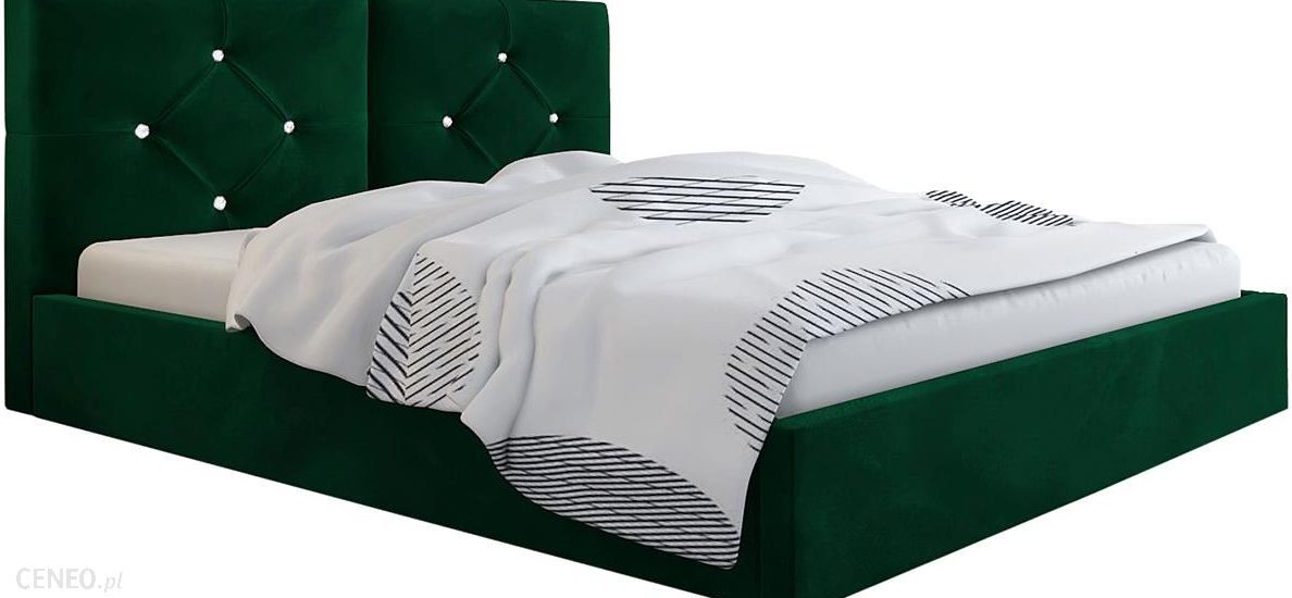 Elior Podwójne Łóżko Ze Schowkiem 140X200 Celini 2X + Materac Piankowy Contrix Superb