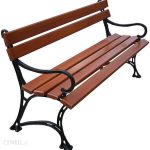 Elior Żeliwna Drewniana Helen 2x150cm Dąb Rustykalny
