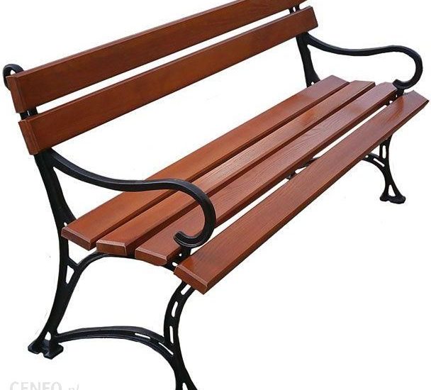 Elior Żeliwna Drewniana Helen 2x150cm Dąb Rustykalny
