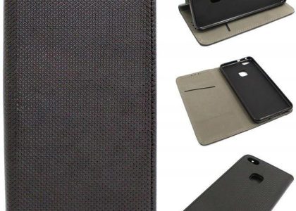 Etui Pokrowiec Smart Magnet do Huawei P10 Lite cza