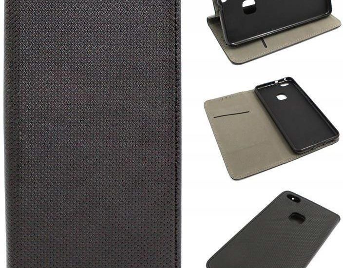 Etui Pokrowiec Smart Magnet do Huawei P10 Lite cza