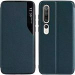 Etui Smart View TPU do Samsung Galaxy A02s ciemnozielony
