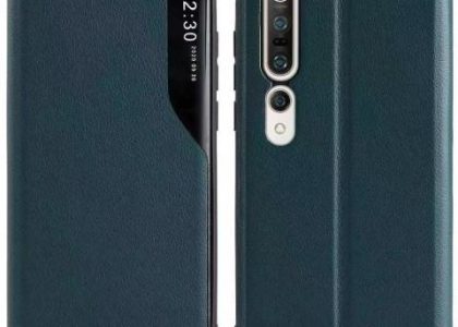 Etui Smart View TPU do Samsung Galaxy A02s ciemnozielony