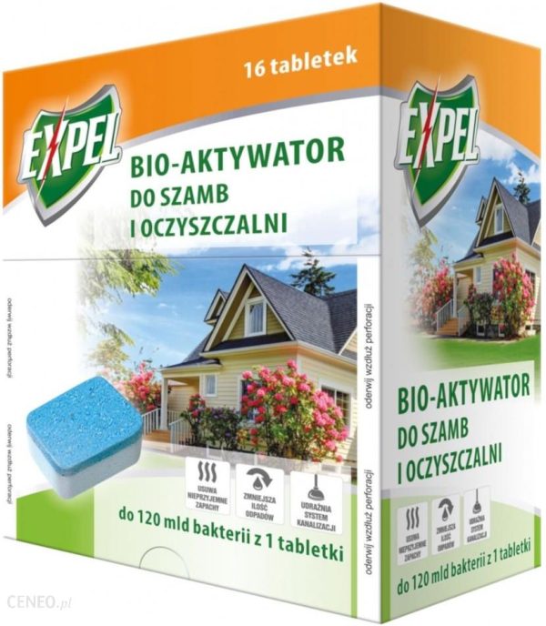 Expel Bio Aktywator Do Szamb I Oczyszczalni 16 Tabletek