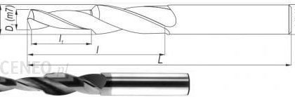 Fenes Wiertło Harrden 405 M43,3X4,5 Z2 0641499000020FEN
