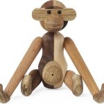 Figurka Kay Bojesen Małpa Duża Mix Drewniany 131086