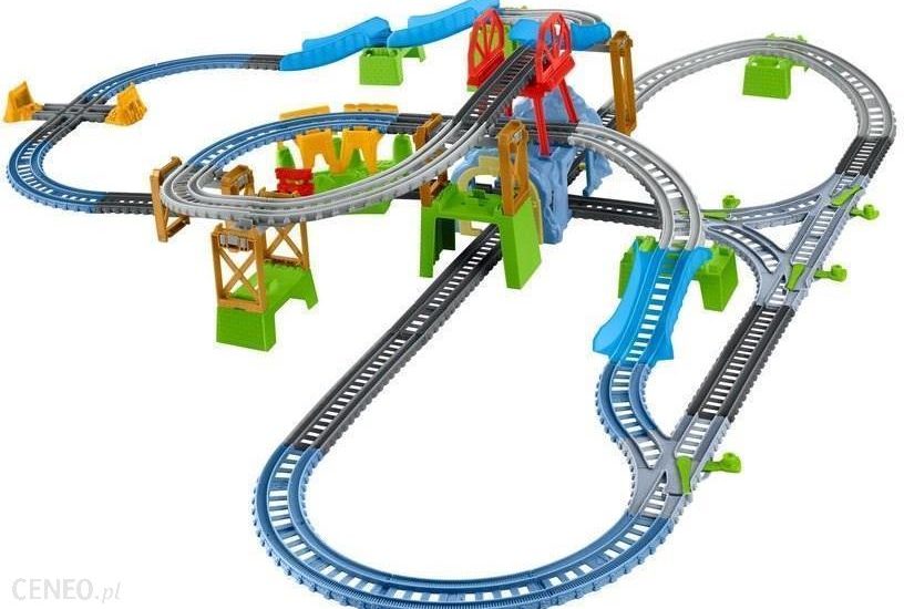 Fisher Price Tomek i Przyjaciele Mega tor kolejowy 6w1 GBN45