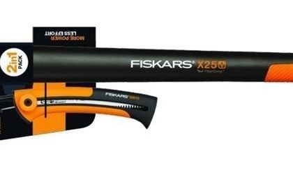 FISKARS SIEKIERA X25 FS1025437 +PIŁA SW73