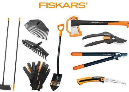 Fiskars Zestaw -10 Sztuk Narzędzi Ogrodowych (Start-Fis)