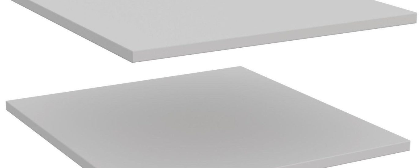 Fiskars Zestaw 2 Półek Prato 50 Biały