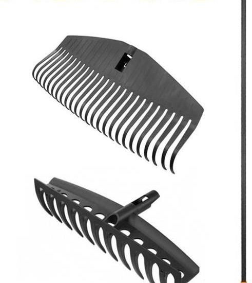 Fiskars Zestaw Uniwersalne Grabie + Szerokie + Trzonek Do Grabi Solid (135014+135064+135001)
