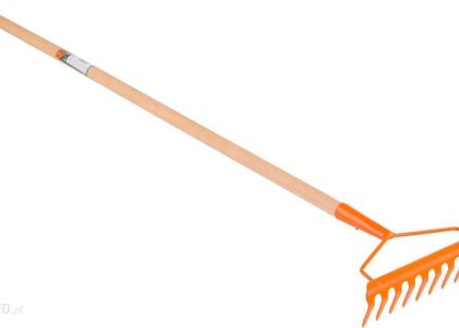 Flo Grabie Metalowe 10-Zębów 130Cm Oprawione (35756)